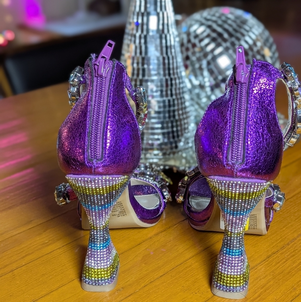 Betsey Johnson Lillie Heeled Sandal - Picture 8 of 10